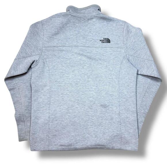 The North Face Jacket MEN Full Zip Jacket Size Medium Gray Outdoor Layer Pocket - Picture 2 of 8